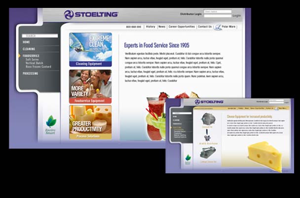 Stoeting Food Industry Equipment Website Design