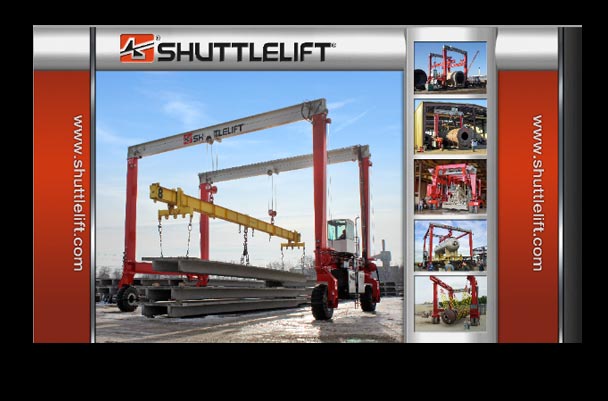 Shuttlelift Large Trade Show Signage and Display