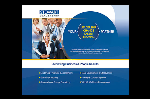 Steward Leadership Management Trade Show Booth Design