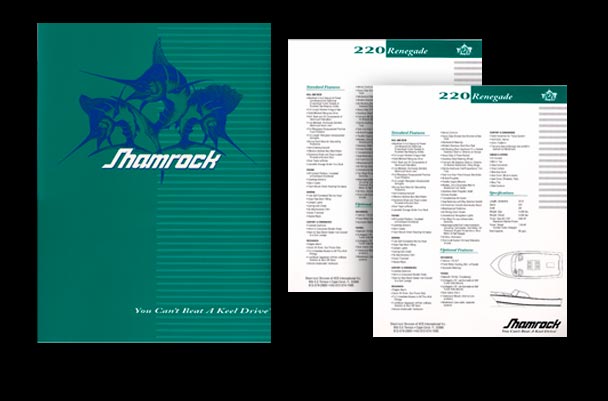 Shamrock Print Brochure Design