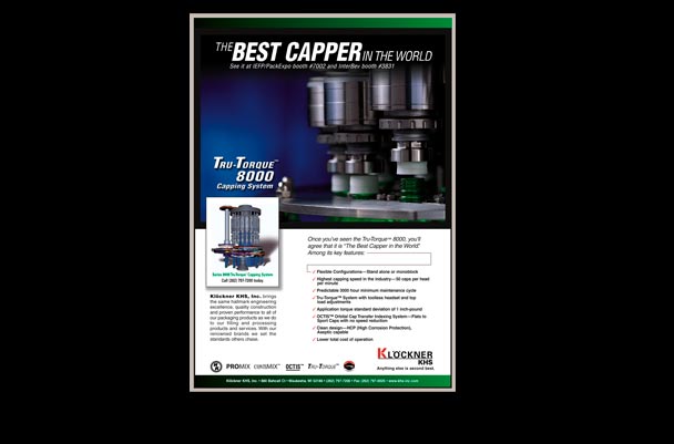 Advertising Campaign for Bottle Capping Industry