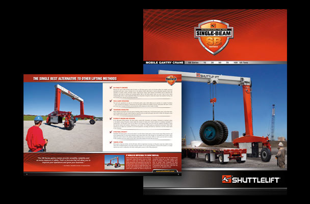 Brochure Creative for Heavy Equipment Market
