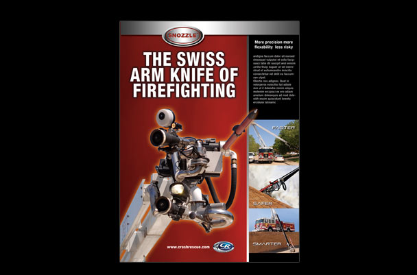 Crash Rescue Heavy Equipment Print Ad