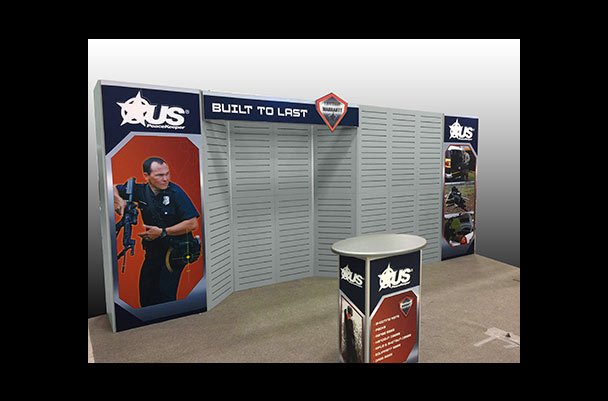 US PeaceKeeper Trade Show Booth Display